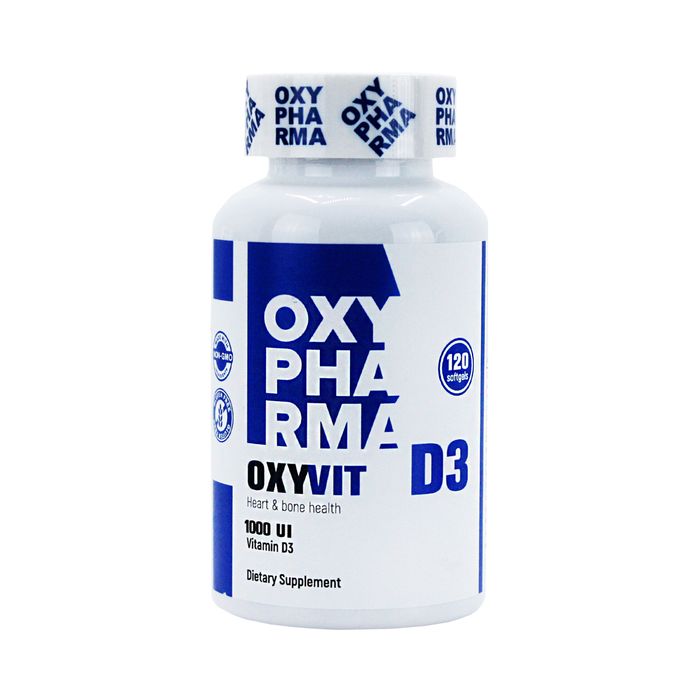 Витамин Д3 Oxy 1000 ед 120 капсул