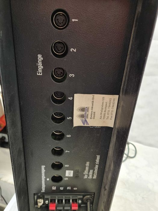 Amplificator statie de linie Steffens elektro akustik Germany