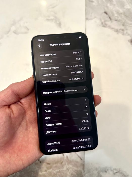 iPhone 11 Pro Max (256GB) 100%