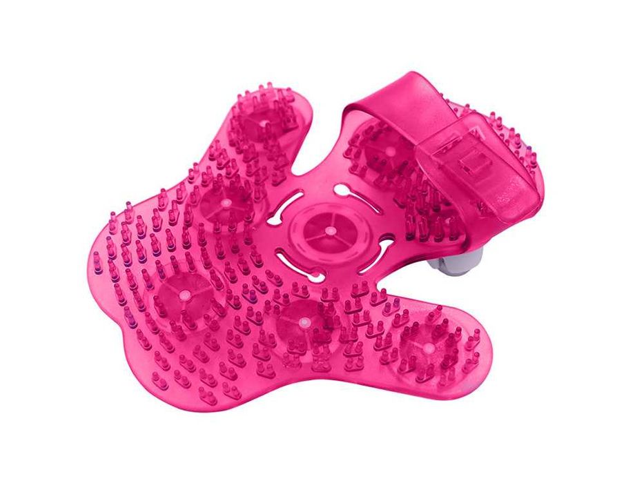 Manusa masaj 9 bile metalice rotative pentru relaxare stimulare drenaj