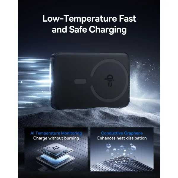Baseus Power Bank EnerFill FM12 Qi2 Magnetic, 10000mAh 22.5W