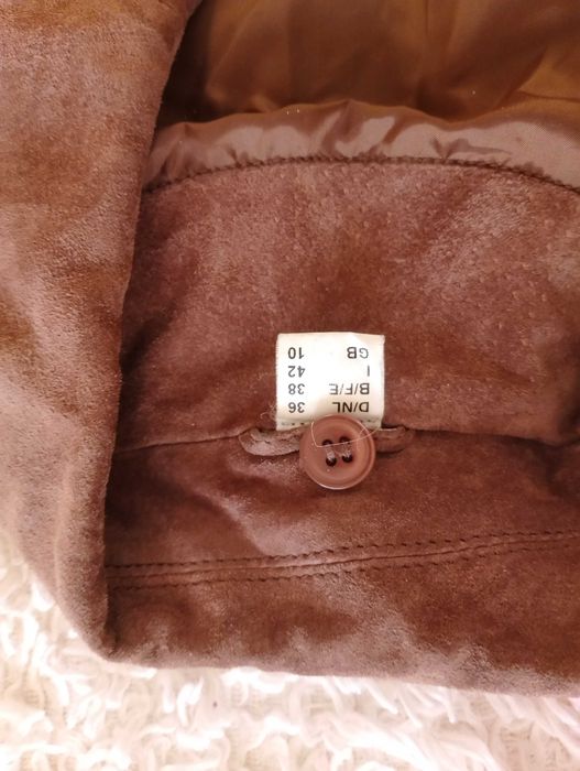 Германия, натуральная замша плащ