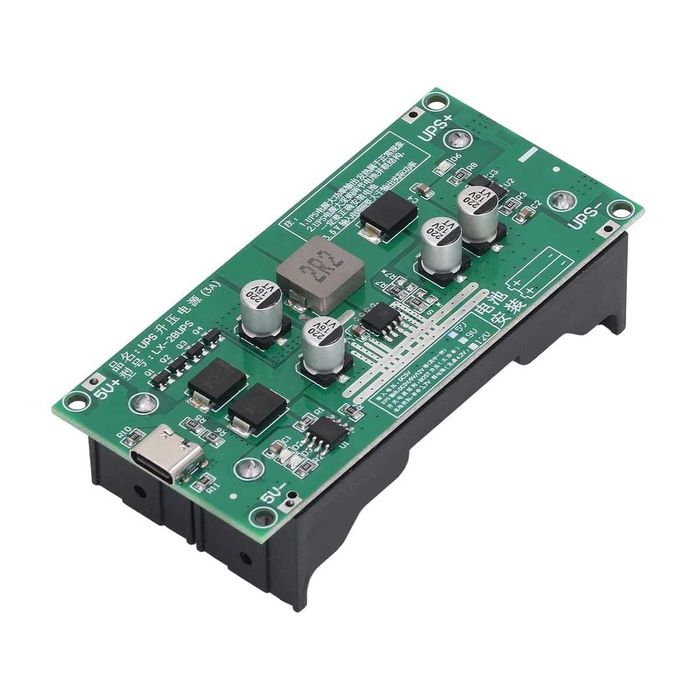 Modul UPS Mini 5V/12V – modul UPS DC cu încărcare pt acumulatori 18650 ...