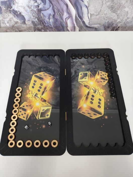 Нарды. Ручная работа. Стекло