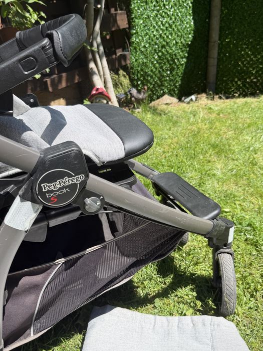 Продавам количка Peg Perego Book S 2в1 – кош за новородено + седалка