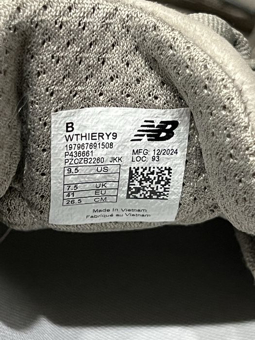 New Balance Маратонки за бягане Hierro MTHIERY9 Сив, No:41