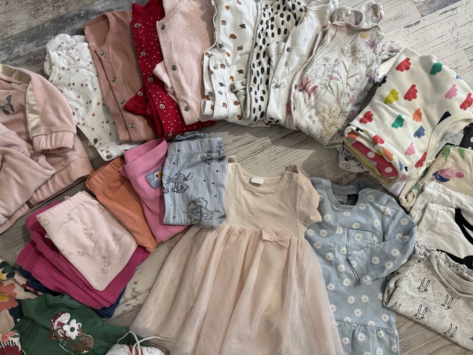 Сет за момиче 3-6 месеца, H&M, Lindex, adidas