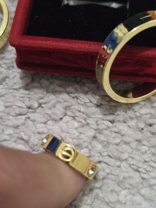 Set cercei + inel cartier