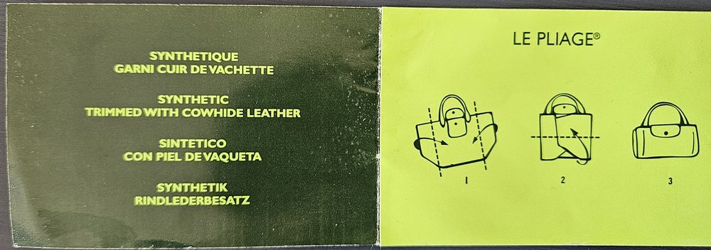 Оригинална раница Longchamp Le Pliage