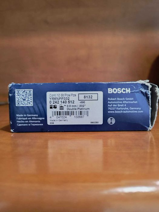 Запалителни свещи марка BOSCH Double Platinum