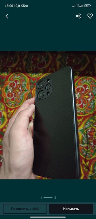 Redmi 12 yangidek, chizilgan pizilgan joyi yòq tinniq.