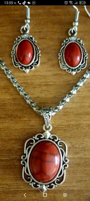 Комплект етно бижута