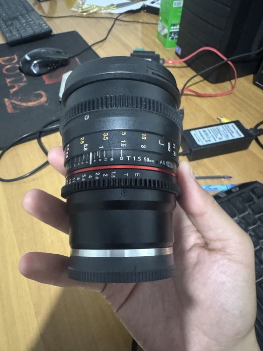 Samyang 50mm T1.5 Sony e