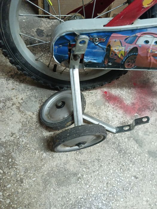 Bicicleta copii fulger mcqueen