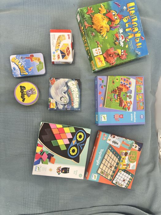 Настольные, развивающие игрушки