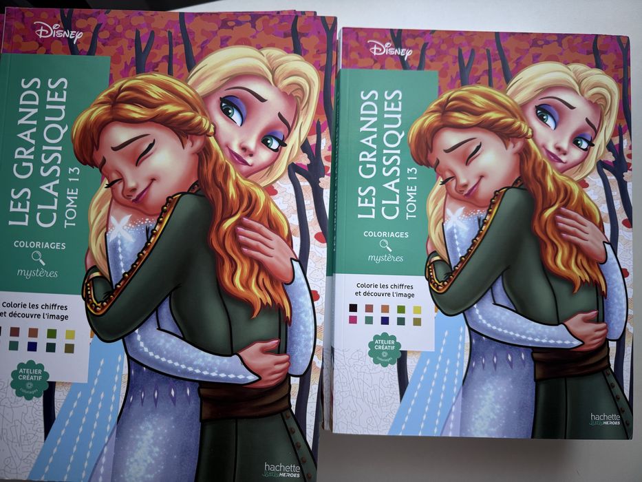 Раскраска Hachette Heroes Coloriages mysteres Disney: Tome 13