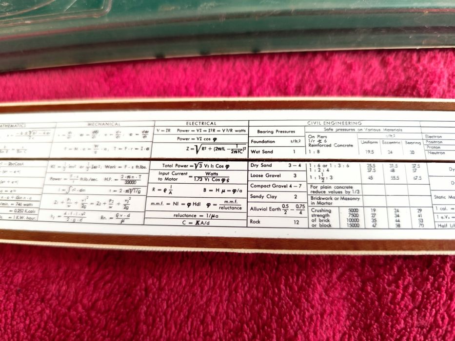 Rigla de calcul Faber Castell 1/98