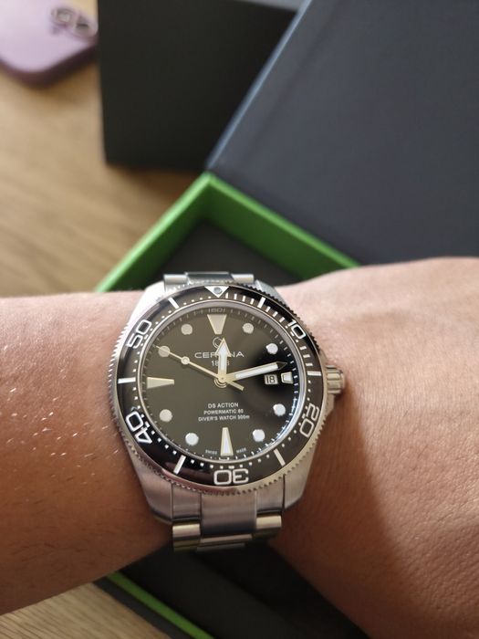 Certina DS Action 43 mm гаранция до 2028 г