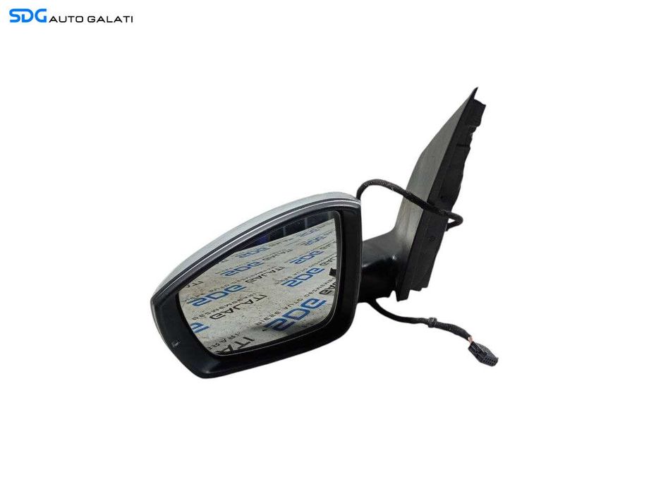 Oglinda Electrica Stanga Volkswagen Polo 6R 2009 - 2017 Culoare LA7W Cod 6R2857501BFA7W [LR0913]