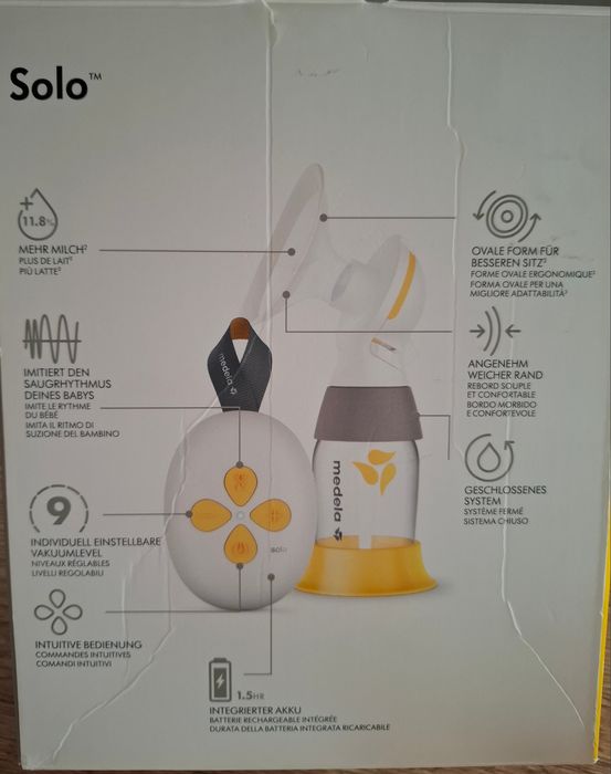 Електрическа помпа за кърма Medela Solo