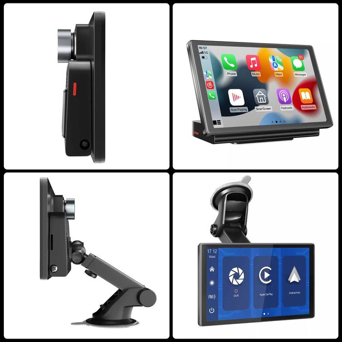 Мултимедия 7 с две камери 4K Carplay и Android Auto Q25