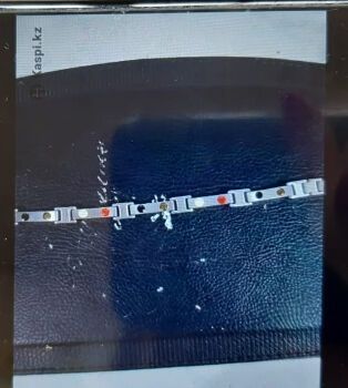 Браслет титановый. От давления.