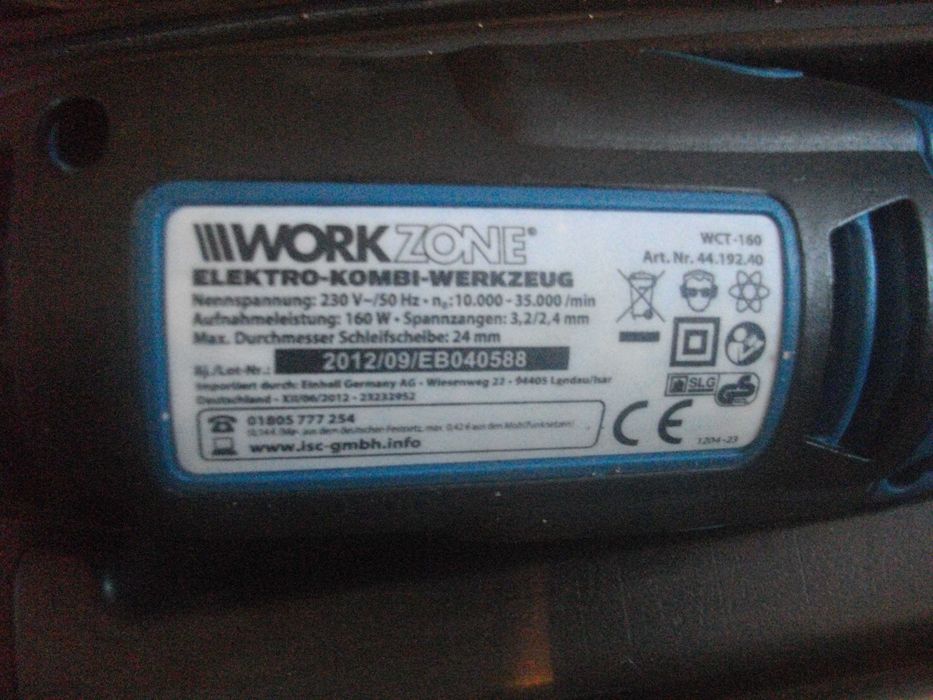 Немски Ел. Такер 3в1 WAGNER Такер-Чук-Длето / Мини Шлифовалка WORKZONE