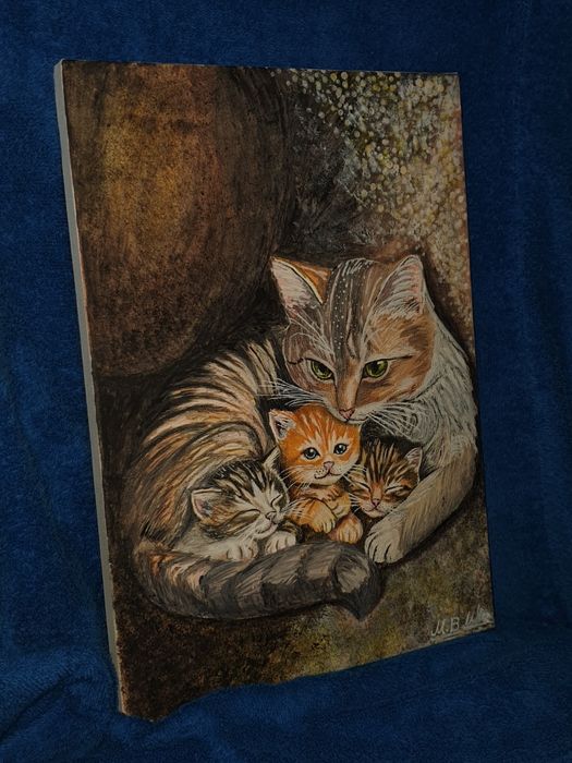 Картина „Майчина грижа“ Размер: 25×35 см