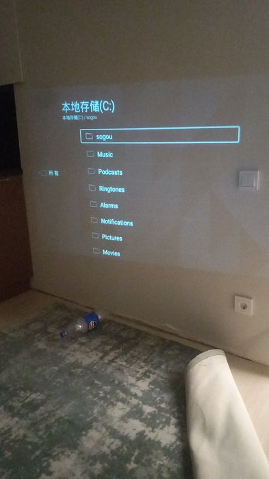 Китайский проектор. Все на китайском