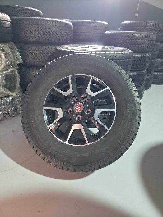 ROTI Jante + Anvelope VARA - 5x118 16'' 225/75/16C - Continental - OEM Fiat Ducato Camper / Peugeot Boxer Camper / Citroen Jumper Camper !