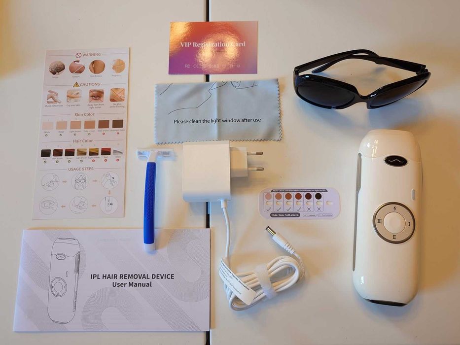 Dispozitiv IPL pentru epilare cu laser nou sigilat