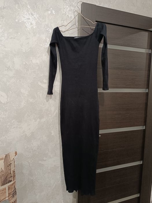 Футболка, платье лапша,рубчик, миди