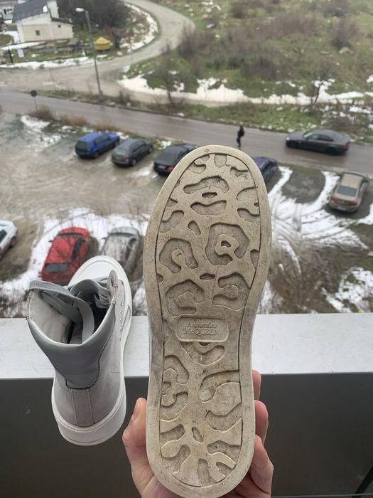 Alexander mcqueen deck grey