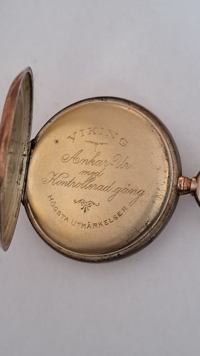 Ceas de Buzunar de Argint Viking-Svalan