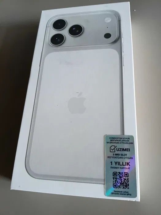 Apple Iphone 17 max 256 silver