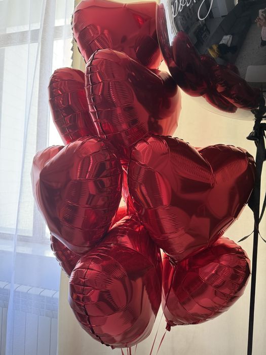 Шары в форме сердца