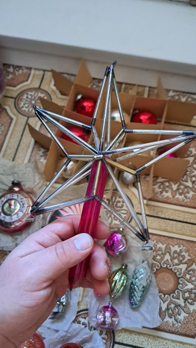 Ёлочные игрушки  из СССР