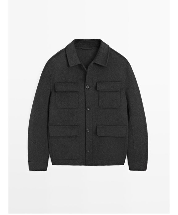 Продам мужскую куртку из смесовой шерсти