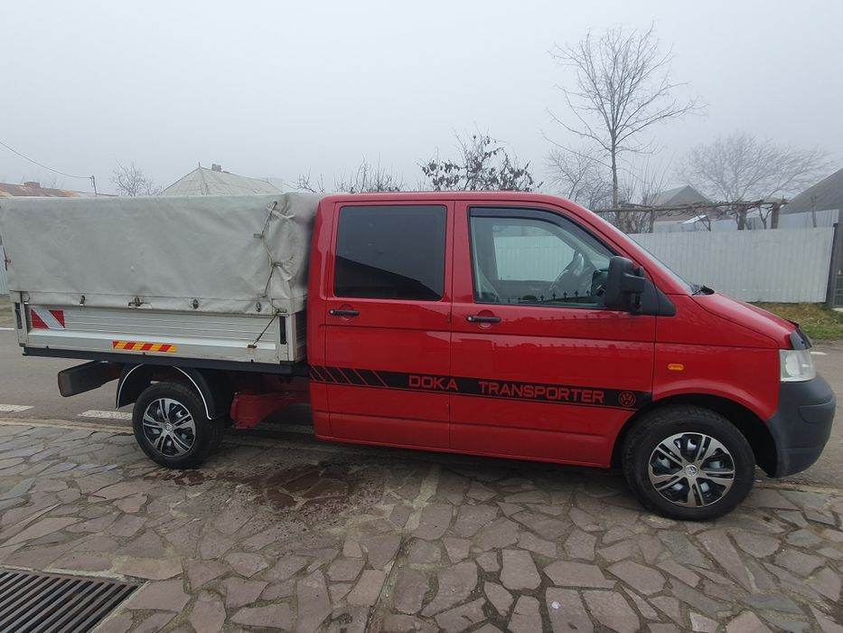 De vânzare VW T5 Doka 1.9TDI,2008,Aer condiționat,Recent adus Germania