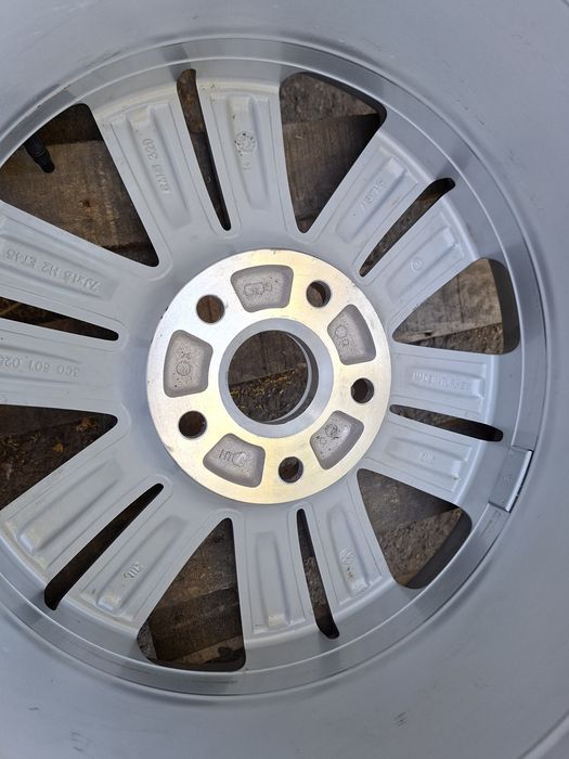 1бр. Нова Джанта с гума 16" 5Х112мм VW, 5X112 - 215 55 16