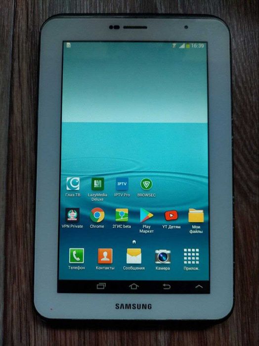 Планшет Samsung Galaxy Tab 2 + тв каналы