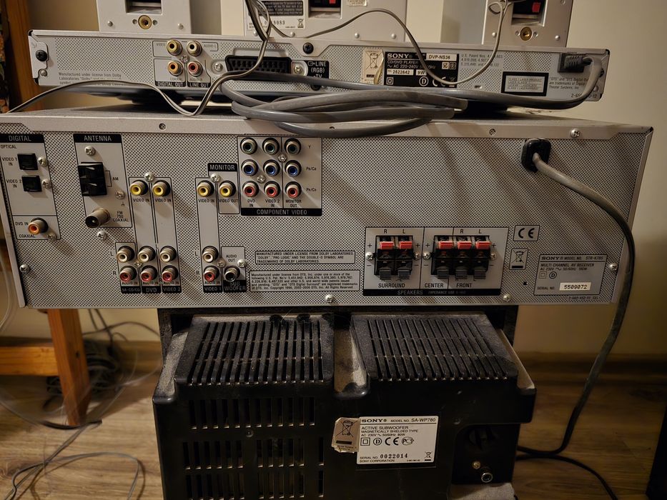 SONY ресивър +DVD
