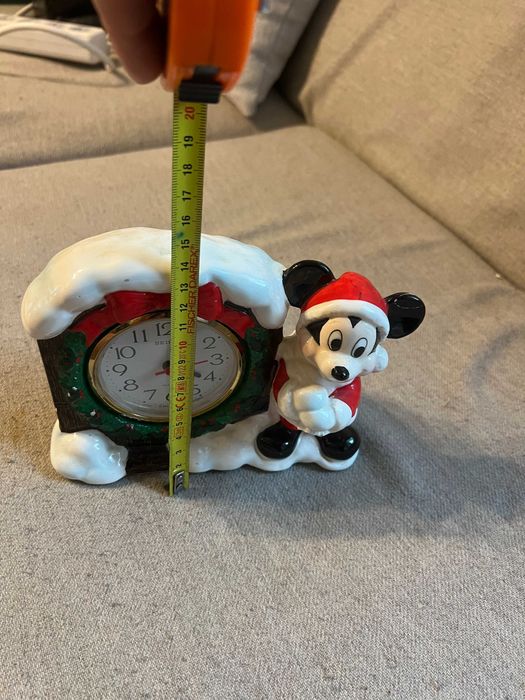 Ceas Seiko vintage Disney Mickey Mouse Craciun ceramica functional