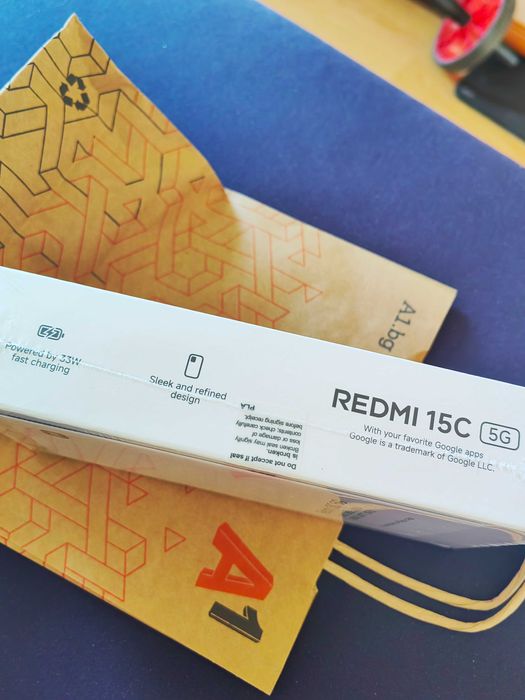 Redmi 15C 5G,8GB RAM,128GB ROM,6000mAh,33w fast charging,120Hz refresh rate