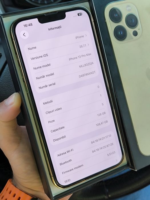 iPhone 13 Pro Max Gold Edițion