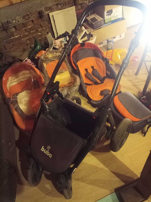 Бебешка количка Буба 3в1