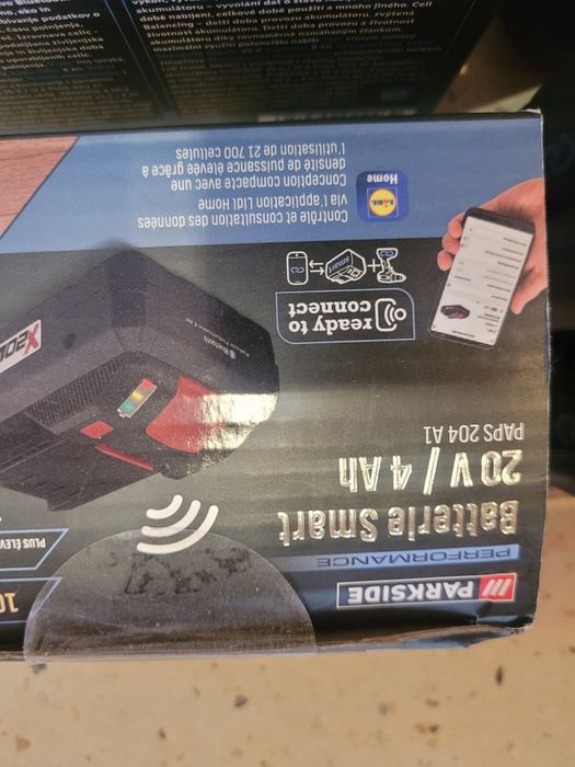 Батерии Parkside 20 волта 4 и 8 амперчаса