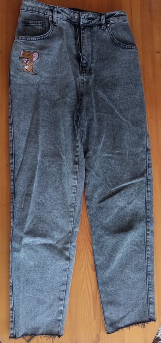 Дънки 26 размер . Графит цвят .