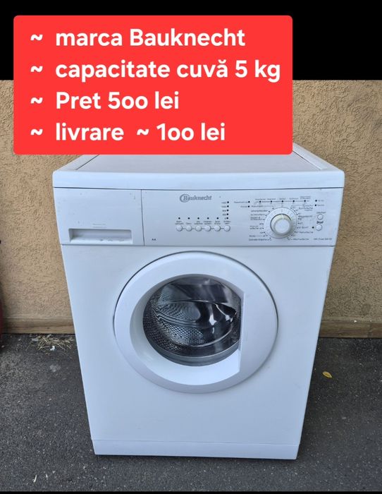 Masini de spalat rufe automate import Germania.  C540