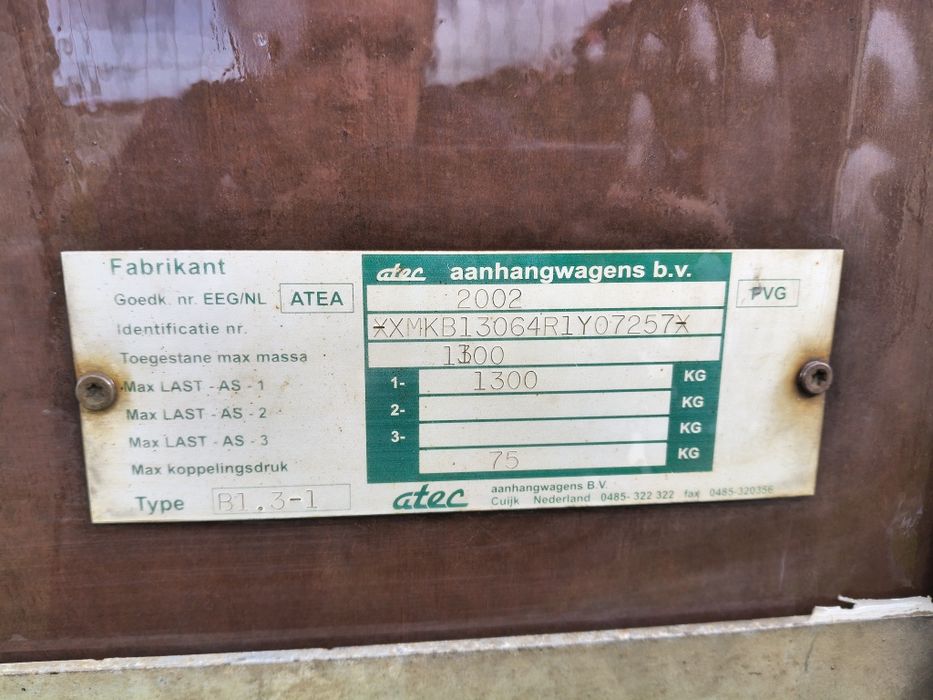 Remorca auto 1300kg